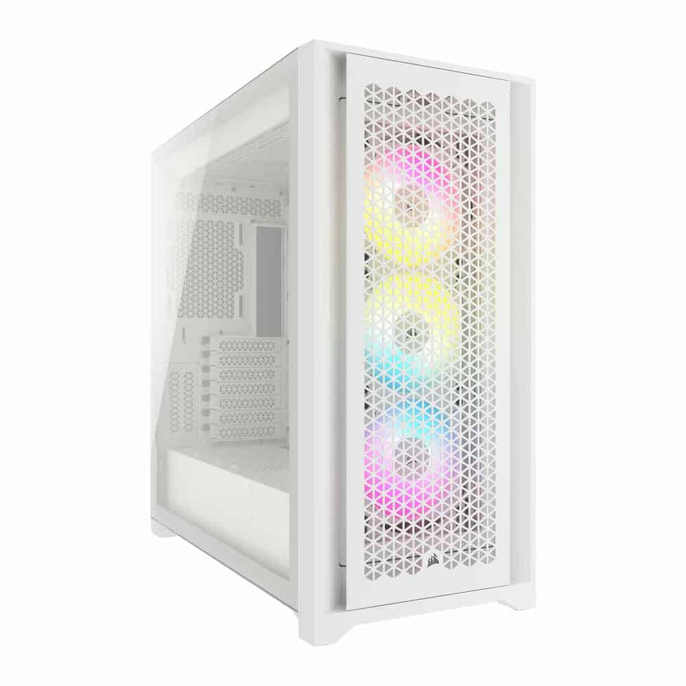 Corsair 5000D RGB Airflow White Tempered Glass Mid-Tower ATX Case